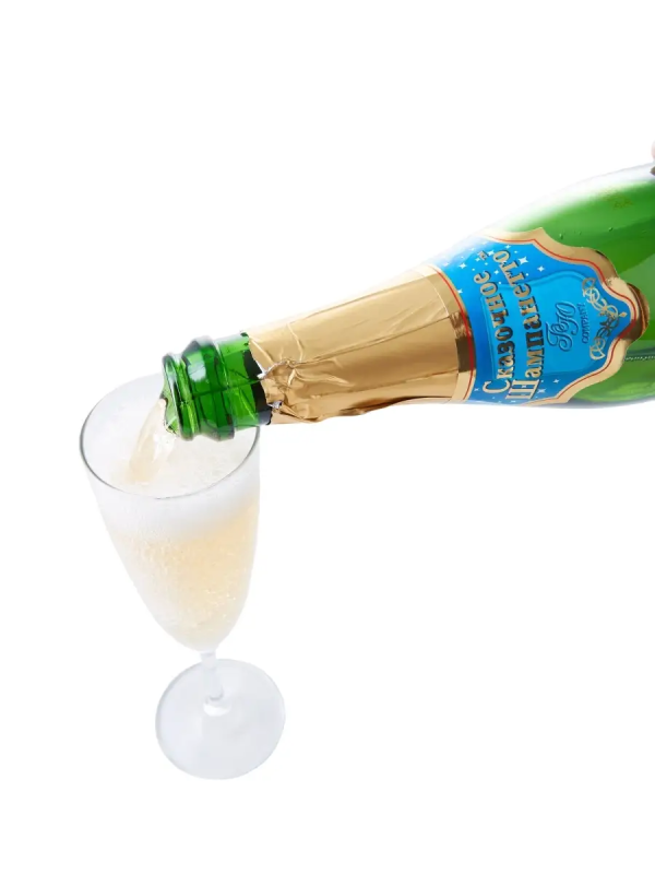 Напиток Напиток "Сказочное Шампанетто" детское шампанское Экстра ситро сильногазированный 0.75 л