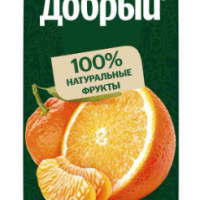 Напиток сокосодержащий ДОБРЫЙ апельсин-мандарин 2 л
