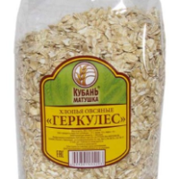 Хлопья КУБАНЬ МАТУШКА "Геркулес" овсяные 400 г