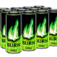 Берн яблоко-киви напиток энергетический  0.449 ж/б