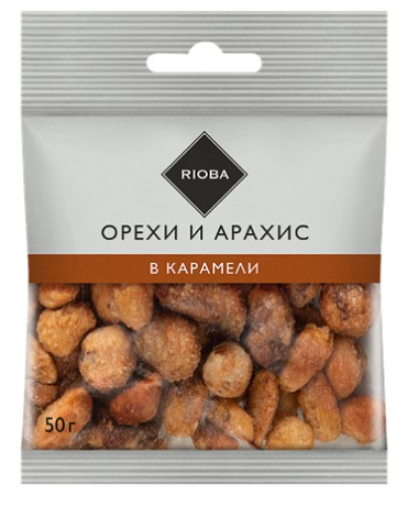 Смесь RIOBA ореховая в карамели 50 г