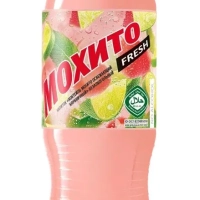 Напиток "Мохито fresh" клубничный среднегазированный 1 л