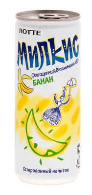 Напиток МИЛКИС банан газированный 0.25 л
