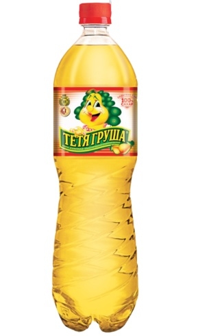 Напиток ЕЛИСЕЕВСКИЕ ЛИМОНАДЫ "Тетя Груша" сильногазированный 0.5 л