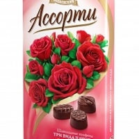 Конфеты БАБАЕВСКИЙ "Ассорти" букеты 300 г