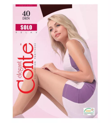 CONTE Колготки SOLO 40 nero р3