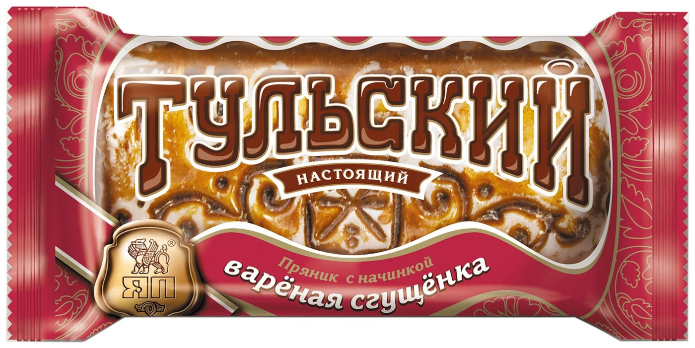 Пряник ТУЛЬСКИЙ ПРЯНИК с начинкой вареная сгущенка 130 г