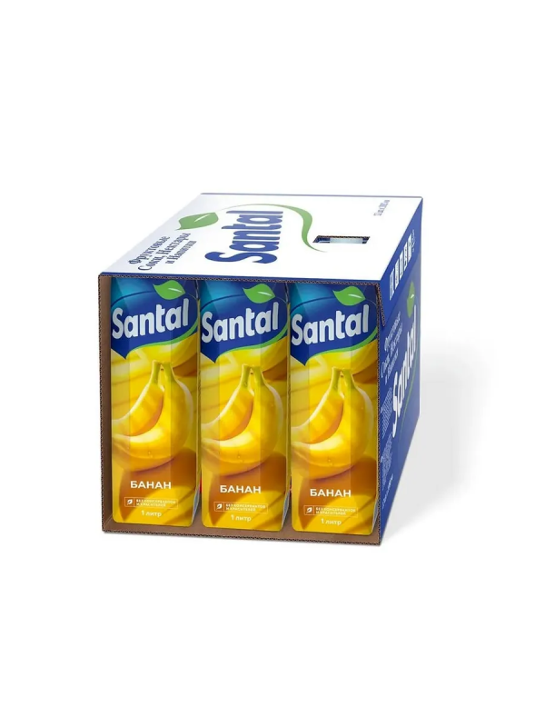 Нектар SANTAL банан 1 л