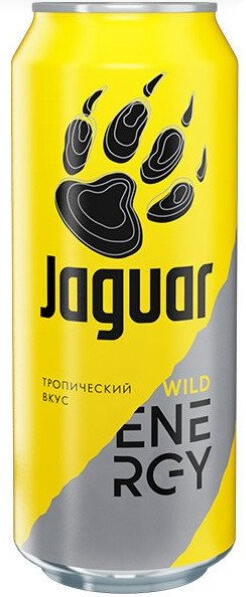 Напиток энергетический JAGUAR "Wild" 0.5 мл