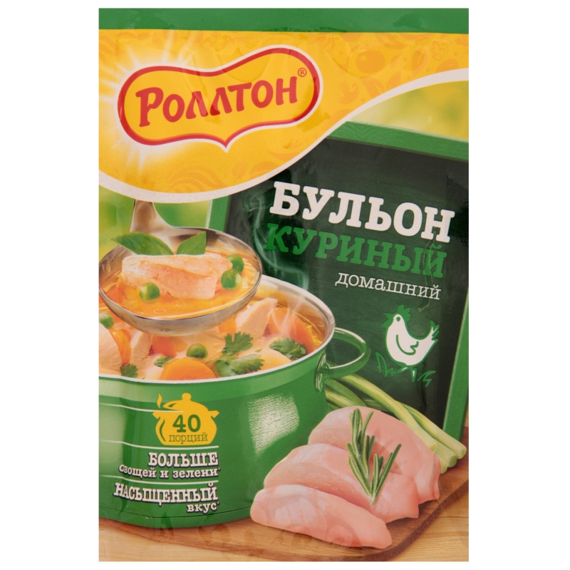 Бульон РОЛЛТОН домашний куриный 100 г