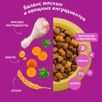 WHISKAS подушечки для стерилизованных кошек и котов с курицей 350 г