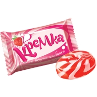 Карамель ЯШКИНО "Кремка" клубника со сливками 500 г