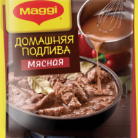 Соус сухой MAGGI "Домашняя подлива" мясная 90 г