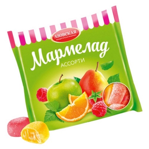 Мармелад АЗОВСКАЯ КФ "Ассорти" 300 г