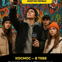 Напиток тонизирующий ЭНЕРГИЯ ПЕРВЫХ ЭНЕРГИЯ ЗВЕЗД "Марсианский цитрус" 0.45 л