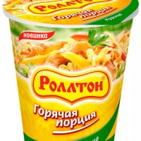 Лапша РОЛЛТОН с курицей 70 г стакан