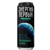 Напиток энергетический ЭНЕРГИЯ ПЕРВЫХ ЭНЕРГИЯ ЗВЕЗД "Оригинальный с Земли" 0.45 л