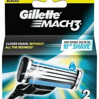 Кассета сменная Gillette Mach3 уп.2