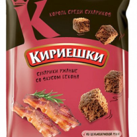 Сухарики КИРИЕШКИ ржаные бекон 100 г