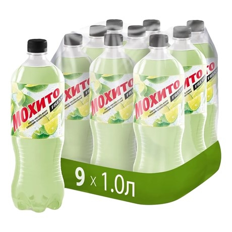Напиток "Мохито fresh" среднегазированный 1 л
