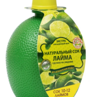 Сок АЗБУКА ПРОДУКТОВ лаймов натуральный 200 мл