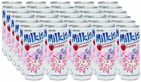 Напиток МИЛКИС клубника газированный 0.25 л