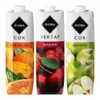 Сок Rioba яблоко 1л