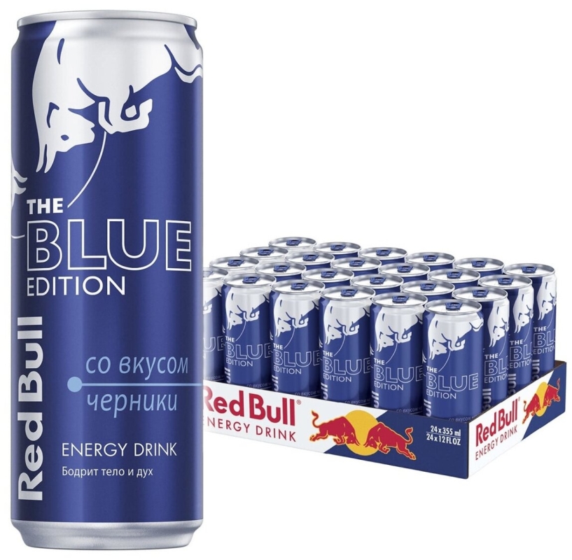 Напиток энергетический RED BULL Blue edition 0.25 л Напиток энергетический RED BULL Blue edition 0.25 л