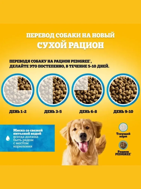 PEDIGREE с говядиной для собак миниатюрных пород 600 г