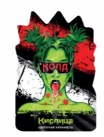 Карамель КИСЛИЦА со вкусом колы шипучая 3 г