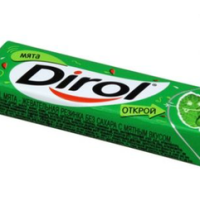 Жевательная резинка DIROL мята 13.6 г