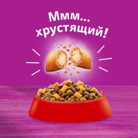 WHISKAS подушечки паштет с говядиной 350 г
