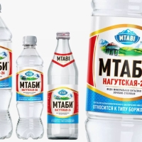 Вода минеральная МТАБИ "Нагутская-26" лечебно-столовая газированная 0.5 л