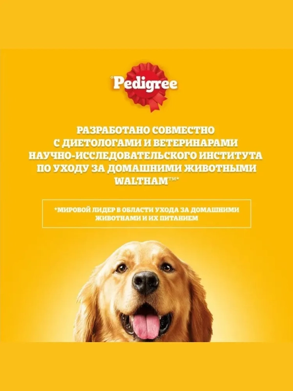 PEDIGREE с говядиной для собак миниатюрных пород 600 г