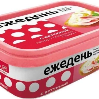 Продукт плавленый с сыром ЕЖЕДЕНЬ "С ветчиной" 180 г