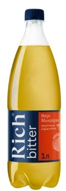 Рич биттер Мандарин напиток газированный 1 л