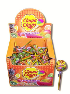 Карамель CHUPA CHUPS экзотик-тропик 12 г Карамель CHUPA CHUPS экзотик-тропик 12 г