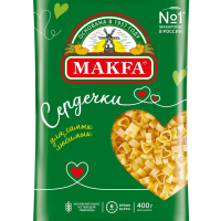 MAKFA Изделия макаронные группа А высший сорт. Сердечки