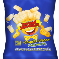 Кукурузные палочки ХРУМ ХРУСТЫЧ "Сладкая сказка" сладкие 80 г