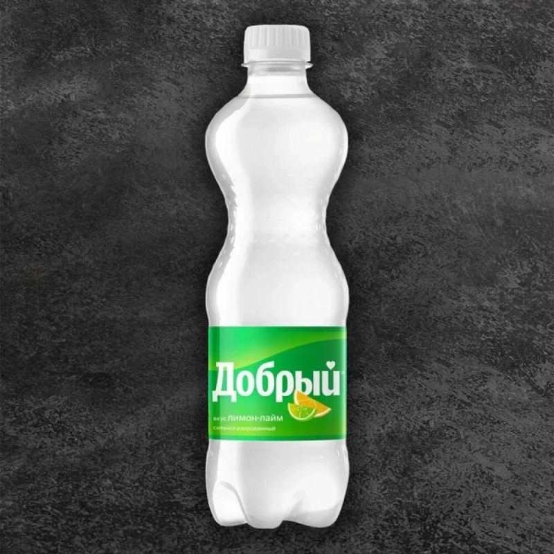 Напиток ДОБРЫЙ со вкусом лимон-лайм газированный 500 мл