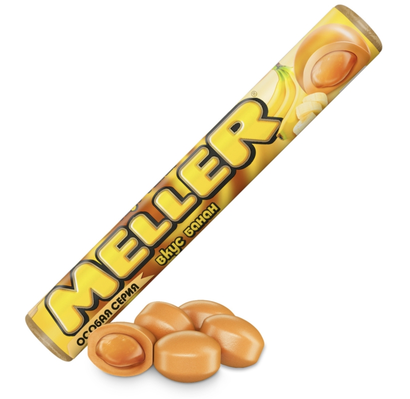 Ирис MELLER со вкусом банана 38 г