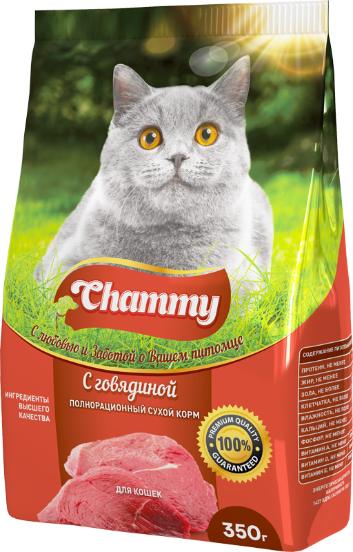 CHAMMY с говядиной 350 г CHAMMY с говядиной 350 г