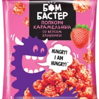 Попкорн БОМБАСТЕР клубника 50 г