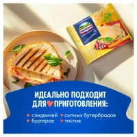 Сыр HOCHLAND "Сырная классика" плавленый с сыром маасдам 150 г 45%