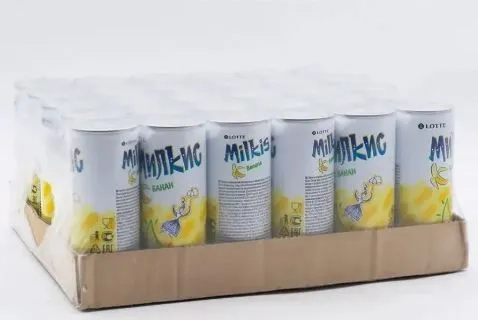 Напиток МИЛКИС банан газированный 0.25 л