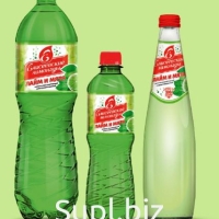 Напиток ЕЛИСЕЕВСКИЕ ЛИМОНАДЫ "Лайм и мята" сильногазированный 1.5 л