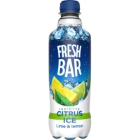 Напиток FRESH BAR "Citrus ice" лайм-лимон сильногазированный 0.48 л
