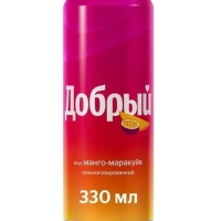 Напиток ДОБРЫЙ "Манго-маракуйя" сильногазированный 0.33 л