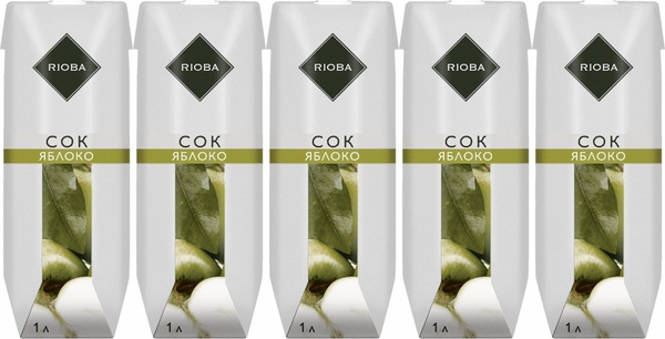 Сок Rioba яблоко 1л
