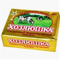 Маргарин ХОЗЯЮШКА "Сливочный Нижегородский" 200 г 60%